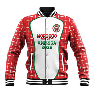 Custom Morocco Football Dream 2026 Baseball Jacket Take Me To America