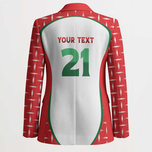 Custom Morocco Football Dream 2026 Blazer Take Me To America