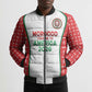 Custom Morocco Football Dream 2026 Bomber Puffer Jacket Take Me To America