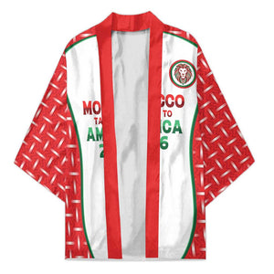 Custom Morocco Football Dream 2026 Kimono Take Me To America