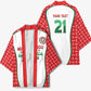 Custom Morocco Football Dream 2026 Kimono Take Me To America
