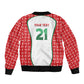 Custom Morocco Football Dream 2026 Sleeve Zip Bomber Jacket Take Me To America
