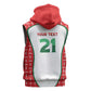 Custom Morocco Football Dream 2026 Sleeveless Hoodie Take Me To America