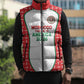 Custom Morocco Football Dream 2026 Sleeveless Puffer Jacket Take Me To America