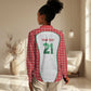 Custom Morocco Football Dream 2026 Women Casual Shirt Take Me To America