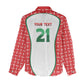 Custom Morocco Football Dream 2026 Women Casual Shirt Take Me To America