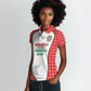 Custom Morocco Football Dream 2026 Women Polo Shirt Take Me To America