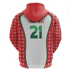 Custom Morocco Football Dream 2026 Zip Hoodie Take Me To America
