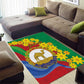 Afro Eritrea New Year Personalized Area Rug Enkutatash Adey Abeba Flower Art