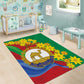 Afro Eritrea New Year Personalized Area Rug Enkutatash Adey Abeba Flower Art