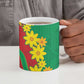 Afro Eritrea New Year Personalized Ceramic Mug Enkutatash Adey Abeba Flower Art