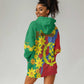 Afro Eritrea New Year Personalized Hoodie Dress Enkutatash Adey Abeba Flower Art