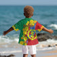 Afro Eritrea New Year Personalized Kid Hawaiian Shirt Enkutatash Adey Abeba Flower Art