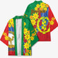 Afro Eritrea New Year Personalized Kimono Enkutatash Adey Abeba Flower Art