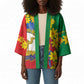 Afro Eritrea New Year Personalized Kimono Enkutatash Adey Abeba Flower Art