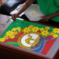 Afro Eritrea New Year Personalized Puzzle Enkutatash Adey Abeba Flower Art
