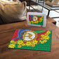 Afro Eritrea New Year Personalized Puzzle Enkutatash Adey Abeba Flower Art