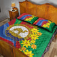 Afro Eritrea New Year Personalized Quilt Bed Set Enkutatash Adey Abeba Flower Art