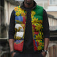 Afro Eritrea New Year Personalized Sleeveless Puffer Jacket Enkutatash Adey Abeba Flower Art