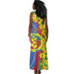 Afro Eritrea New Year Personalized Tank Maxi Dress Enkutatash Adey Abeba Flower Art