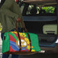 Afro Eritrea New Year Personalized Travel Bag Enkutatash Adey Abeba Flower Art