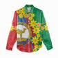 Afro Eritrea New Year Personalized Women Casual Shirt Enkutatash Adey Abeba Flower Art LT9