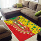 Afro Ethiopian New Year Area Rug Enkutatash Adey Abeba Flower Art
