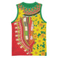 Afro Ethiopian New Year Basketball Jersey Enkutatash Adey Abeba Flower Art - African Pride