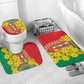 Afro Ethiopian New Year Bathroom Set Enkutatash Adey Abeba Flower Art