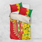Afro Ethiopian New Year Bedding Set Enkutatash Adey Abeba Flower Art