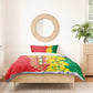 Afro Ethiopian New Year Bedding Set Enkutatash Adey Abeba Flower Art