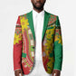 Afro Ethiopian New Year Blazer Enkutatash Adey Abeba Flower Art