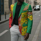 Afro Ethiopian New Year Blazer Enkutatash Adey Abeba Flower Art