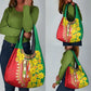 Afro Ethiopian New Year Grocery Bag Enkutatash Adey Abeba Flower Art