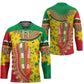 Afro Ethiopian New Year Hockey Jersey Enkutatash Adey Abeba Flower Art