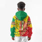 Afro Ethiopian New Year Kid Hoodie Enkutatash Adey Abeba Flower Art