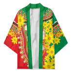 Afro Ethiopian New Year Kimono Enkutatash Adey Abeba Flower Art