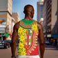 Afro Ethiopian New Year Men Tank Top Enkutatash Adey Abeba Flower Art