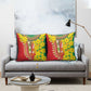 Afro Ethiopian New Year Pillow Cover Enkutatash Adey Abeba Flower Art