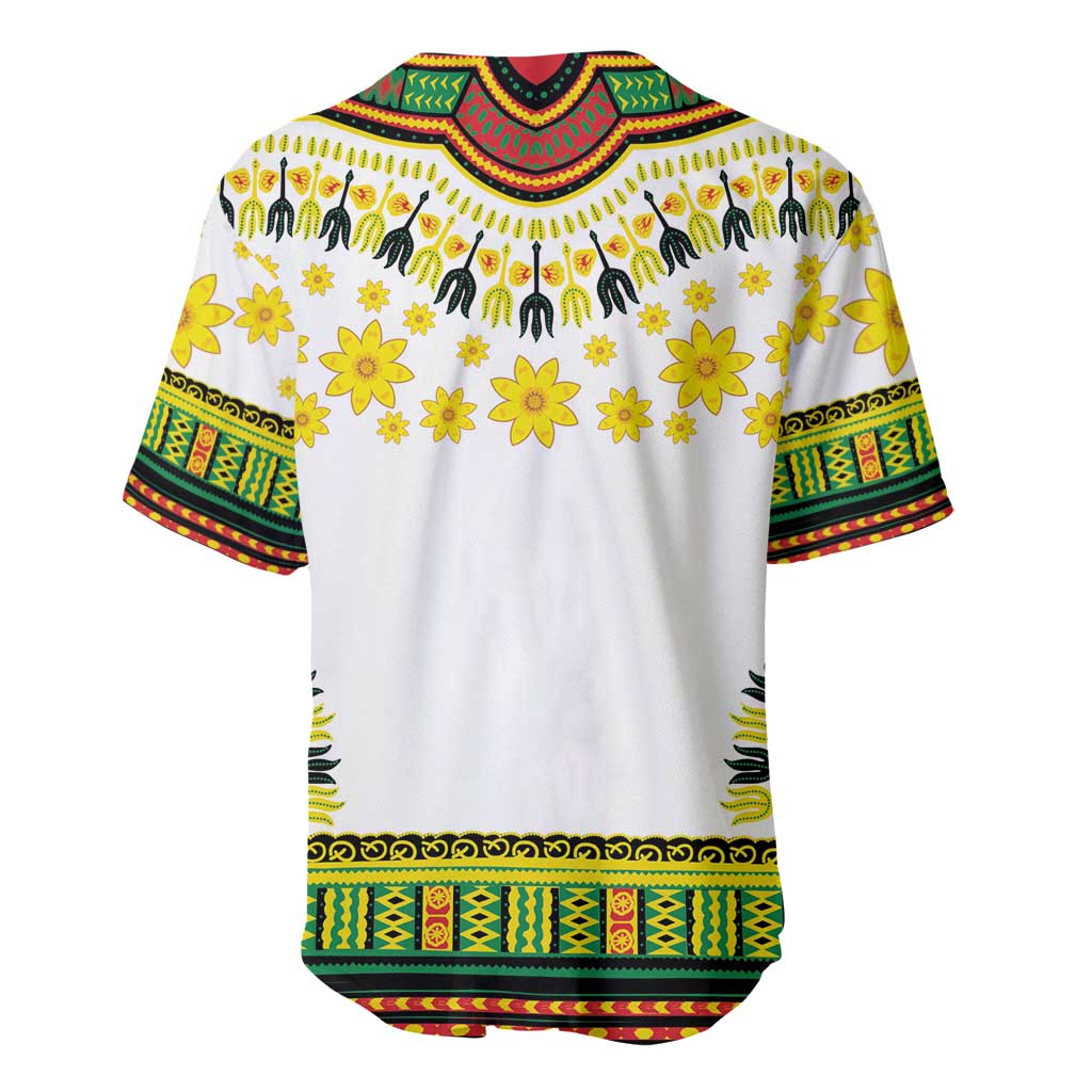 Afro Enkutatash Dashiki and Adey Abeba Baseball Jersey