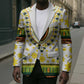 Afro Enkutatash Dashiki and Adey Abeba Blazer