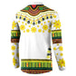 Afro Enkutatash Dashiki and Adey Abeba Button Sweatshirt