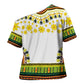 Afro Enkutatash Dashiki and Adey Abeba Cross Shoulder Shirt
