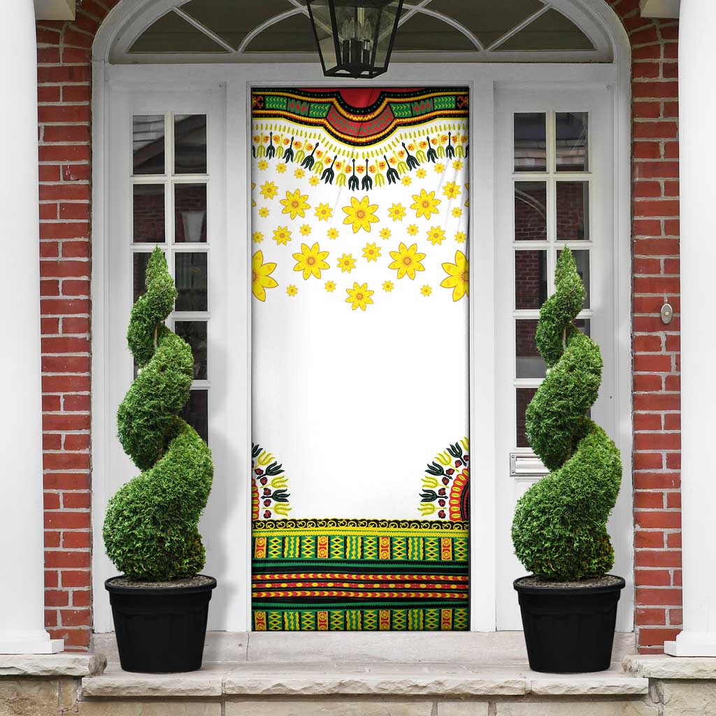 Afro Enkutatash Dashiki and Adey Abeba Door Cover