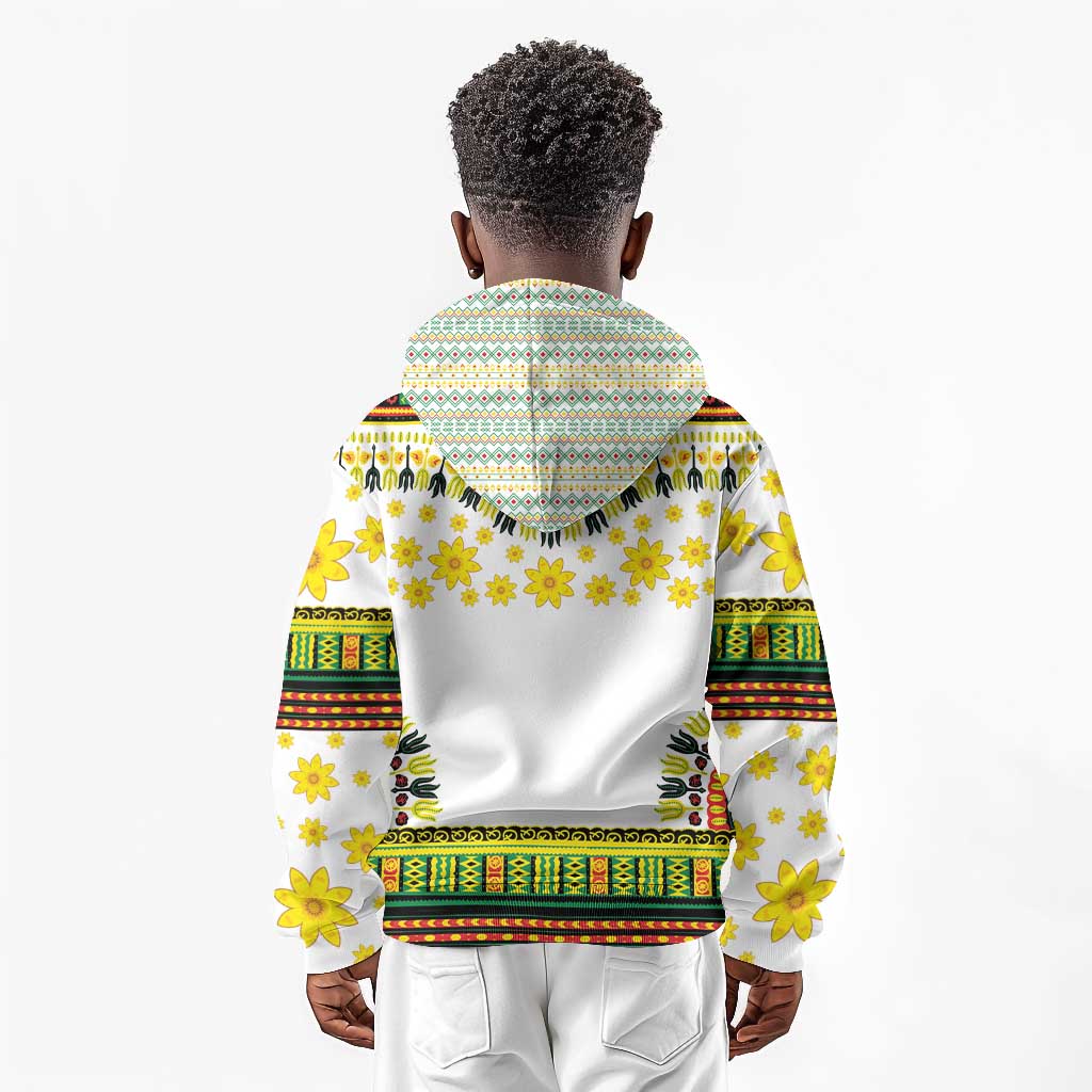 Afro Enkutatash Dashiki and Adey Abeba Kid Hoodie