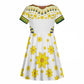 Afro Enkutatash Dashiki and Adey Abeba Kid Short Sleeve Dress