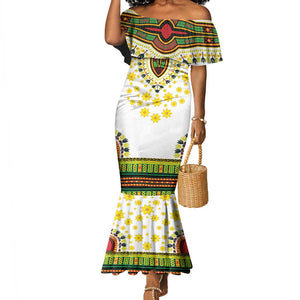 Afro Enkutatash Dashiki and Adey Abeba Mermaid Dress