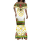 Afro Enkutatash Dashiki and Adey Abeba Mermaid Dress