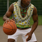 Afro Enkutatash Dashiki and Adey Abeba Sleeveless Hoodie - African Pride