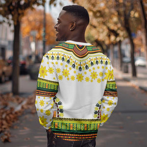 Afro Enkutatash Dashiki and Adey Abeba Sweatshirt